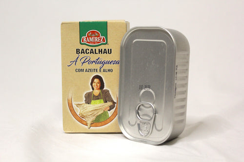 Bacalhau com azeite e alho